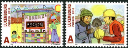 LUXEMBOURG 2010 - Lutte Contre La Pauvreté- 2 V. - Unused Stamps