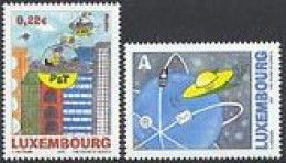 LUXEMBOURG 2002 - La Poste Dans 50 Ans - 2 V. - Unused Stamps