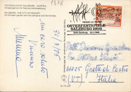 Philatelic Postcard With Stamps Sent From REPUBLIC OF AUSTRIA To ITALY - Briefe U. Dokumente