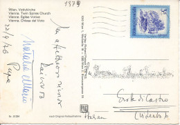 Philatelic Postcard With Stamps Sent From REPUBLIC OF AUSTRIA To ITALY - Cartas & Documentos