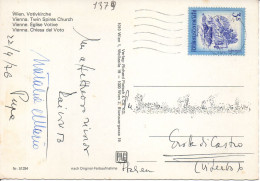 Philatelic Postcard With Stamps Sent From REPUBLIC OF AUSTRIA To ITALY - Lettres & Documents