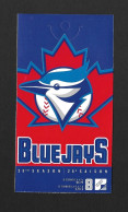 Canada 2001 Toronto Blue Jays SB 254 Booklet - Cuadernillos Completos