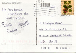 Philatelic Postcard With Stamps Sent From REPUBLIC OF AUSTRIA To ITALY - Storia Postale