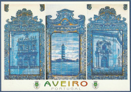 Aveiro - Estação Caminho De Ferro. Painel De Azulejos - Aveiro