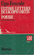 ULTIME LETTERE DI IACOPO ORTIS - POESIE - Lyrik