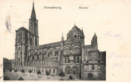 FRANCE - Strassburg - Münster - Cathédrale - Dos Non Divisé - Carte Postale Ancienne - Strasbourg