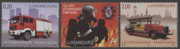 LUXEMBOURG 2009 - Les Pompiers Au Luxembourg - 3 T. - Unused Stamps