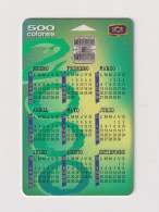 COSTA RICA -   2000 Calendar Chip Phonecard - Costa Rica