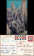 Manhattan-New York City ST. PATRICK'S CATHEDRAL Und Hochhäuser Skyscraper 1965 - Otros & Sin Clasificación