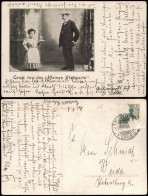 Ansichtskarte  Kuriositäten Gruss Von Der Kleinen Elsässerin 1911 - Autres & Non Classés