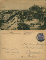 Kreuzberg-Berlin Königgrätzer Straße Mit Anhalter Bahnhof 1921 - Kreuzberg