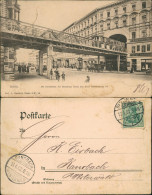 Schöneberg-Berlin  Durchfahrt Der Hochbahn Durch Das Haus Bülowstrasse 70. 1902 - Schoeneberg