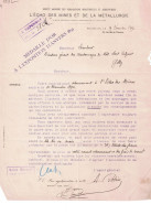 ECHO DES MINES ET DE LA METALLURGIE BRUXELLES: Lettre Commerciale De 1894. - 1800 – 1899