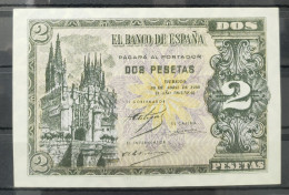 ESPAÑA.EDIFIL 429 A. 2 PTAS 30 DE ABRIL DE 1938 SERIE L, SIN CIRCULAR - 1-2 Peseten