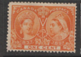 Canada  1897   SG 122  1c Mint No Gum - Ungebraucht