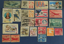 USA 21 Francobolli Posta Aerea 1939/88 Usati - Autres & Non Classés