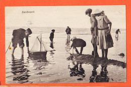 37318 / ⭐ ZANDVOORT Noord-Holland Strandspellen, Zeilboot Voor Kinderen 1917 Uitgave C KEUR 16-32584 Nederland  - Zandvoort