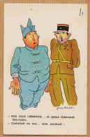 37461 / ⭐ JEAN CHEVAL Réserviste Quelle Compagnie ? Du Gaz  ADJUDANT Humour Militaire 1940s Edit PICARD - Cheval