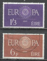 0685-SERIE COMPLETA IRLANDA EIRE EUROPA 1960 Nº 146/7 VALOR 24,00€ - Usados