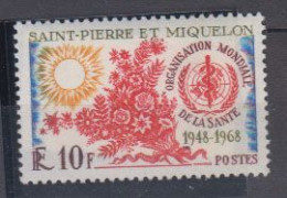 Saint Pierre Et Miquelon    1968     PA  N° 379    ( Neuf Sans Charniére )    COTE  15 € 00      ( D 26 ) - Ongebruikt