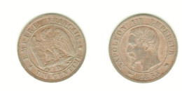 1 Ct Napoleon 1853 D - 1 Centime