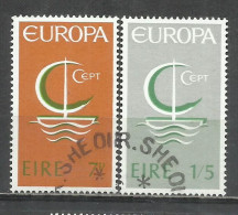 0686-SERIE COMPLETA IRLANDA EIRE EUROPA 1966 Nº 187/188 - Usati