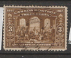 Canada  1917 SG 224  3c  Confederation   Fine Used - Gebraucht