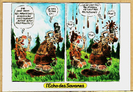 38421 / ⭐ ECHO Des SAVANNES Dessin Original De VUILLEMIN  - Caca De DETAPLANES - M.C.M 1980s - Comicfiguren