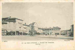 69 - Le Bois D'Oingt - Place Du Marché - Animée - CPA - Voir Scans Recto-Verso - Le Bois D'Oingt