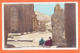 34312 / ⭐ ♥️ Rare RAMESSEION Ramesseum THEBES Haute-Egypte Vallée Des Rois 1905s - S.I.P REISER Egypt Louxor Louqsor - Luxor