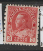 Canada  1922 SG 263  3c Perf 12x8  Mint No Gum - Ongebruikt