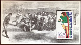 South Africa 1995 Rugby Minisheet MNH - Nuevos