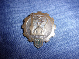 Insigne Ancien 27° Escadron Du Train - Armes D'Alger - Algérie - Mosquée - Esercito