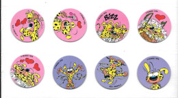 DG13 - SERIE 8 POGS QUICK MARSUPILAMI - Marsupilami