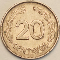 Ecuador - 20 Centavos 1971, KM# 77.1c (#3812) - Ecuador