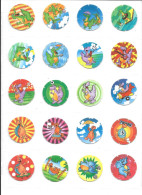 DG09 - SERIE 60 POGS CROKY CAPS - Altri & Non Classificati