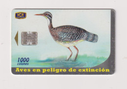 COSTA RICA -   Bird Sunbittern Chip Phonecard - Costa Rica