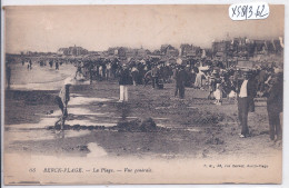 BERCK-PLAGE- LA PLAGE- VUE GENERALE - Berck