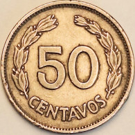 Ecuador - 50 Centavos 1963, KM# 81 (#3813) - Equateur