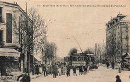 Argenteuil * Rue Ambroise Thomas Et La Rampe Du Pont Neuf * Tram Tramway - Argenteuil