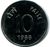10 PAISE 1988 INDIA UNC Moneda #M10102.E.A - Indien