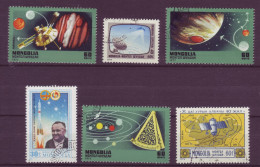 Asie - Mongolie - Espace - 6 Timbres Différents - 6845 - Mongolei