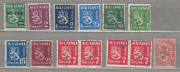 FINLAND 1930 Used Stamps #22622 - Gebraucht