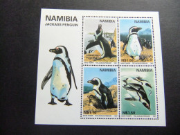 44 NAMIBIA NAMIBIE 1997 PROTECCIÓN FAUNA WWF YVERT BLOC 28 ** MNH - Namibia (1990- ...)