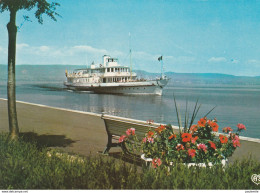 CARTE POSTALE BaTEAU VEVEY  EVIAN LES BAINS   P 54 - Cargos