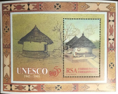 South Africa 1995 UNESCO Anniversary Minisheet MNH - Ongebruikt