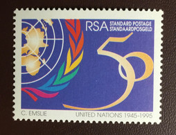 South Africa 1995 United Nations Anniversary MNH - Ongebruikt