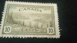 KANADA- 1940-50     10  C    DAMGALI - Used Stamps