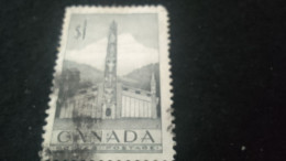 KANADA- 1940-50     1  $   DAMGALI - Gebruikt