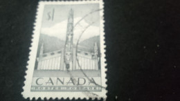 KANADA- 1940-50     1  $   DAMGALI - Gebruikt